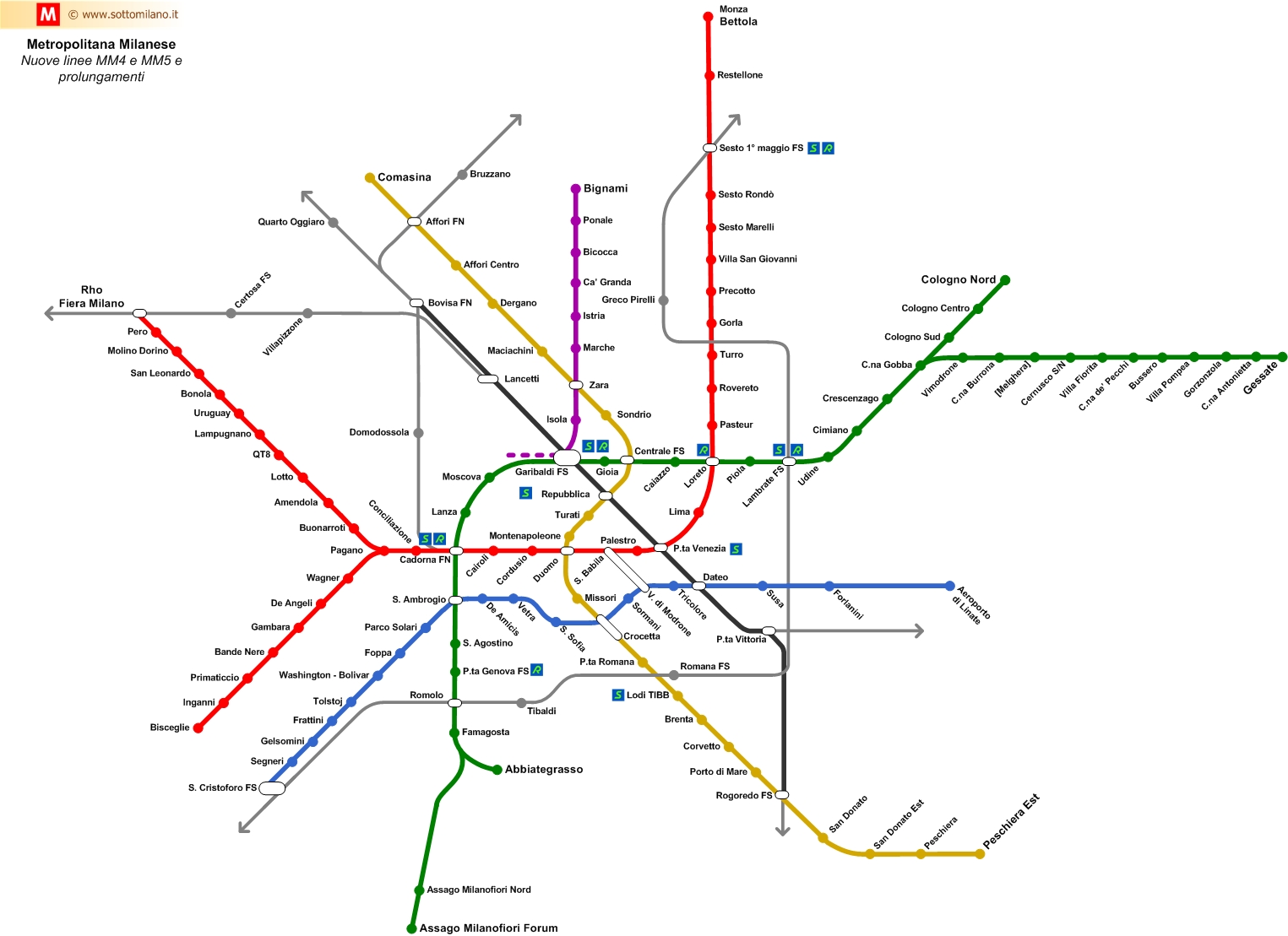 Metro milano linea 5