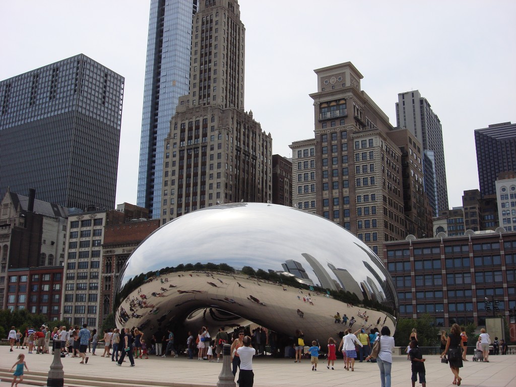 Cloud gate @ Millennium Park, Chicago